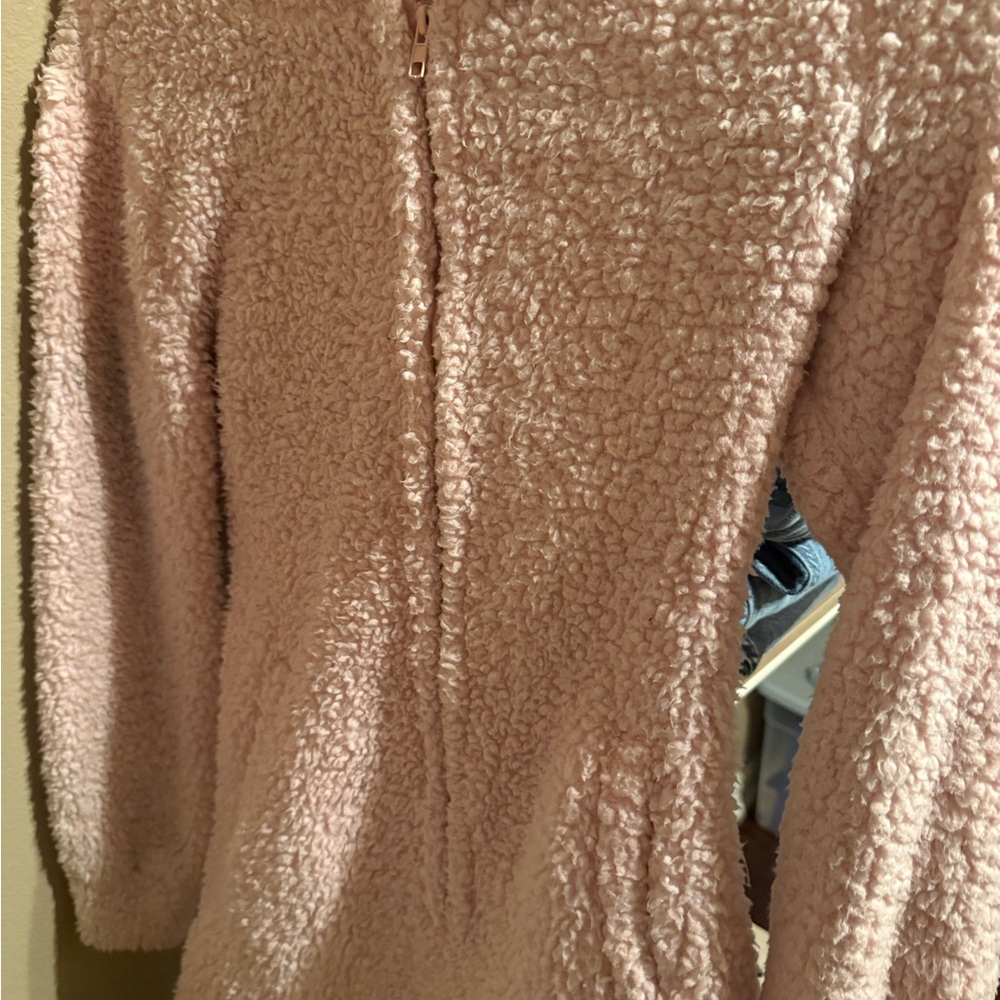 Pink Teddy Jacket Cozy and Stylish